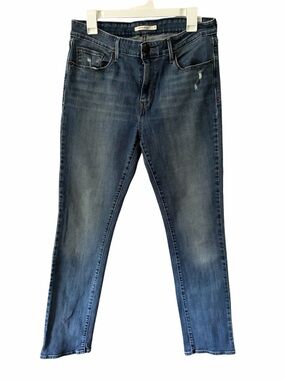 Levi’s Mid‑Rise Skinny Jeans Women’s W31 L28 Dark Wash